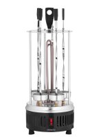 VEG-HY1000 Електрошашличниця 900Вт/5шампурів, обертання 360 Ardesto #