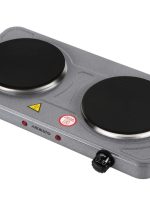 Електроплита ECS-J220G 2-комфорна горизонтальна (диск) 2000Вт Ardesto #