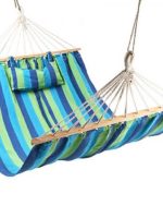 WS65013-7 Гамак тканинний з подушкою 200х100см Stenson