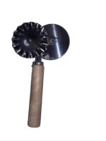 Ніж 2в1 (тісто+піцца) дерев'яна ручка малий