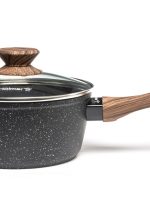 SP-1313-FAMWL Ковш кований 1,3л з кришкою Natural 6шт/уп Holmer #