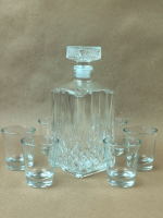 9098 Набір для горілки (графін 620мл, стопки 50мл)