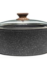 CR-1325-FAMWL Каструля кована 2,5л  з кришкою Natural 6шт/уп Holmer #