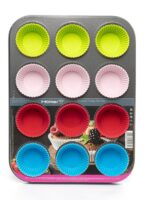 BM-0812-RSG Форма для мафінів 35*26,5*3см Sweet cake Holmer #