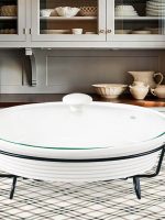 MR-11260-74 Марміт керам. на підставці(30см) овал. 1.6л Maestro