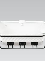 MR-11459-73 Марміт керам. на підставці(35см) прямокут. 1.8л Maestro