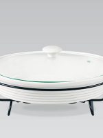 MR-11460-74 Марміт керам. на підставці(35см) овал. 1,8л Maestro