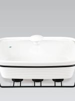 MR-11560-73 Марміт керам. на підставці(39*24см)2,8л прямок.Maestro