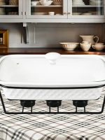 MR-11659-73 Марміт керам. на підставці(40см) прям. 2.5л Maestro