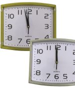 7777 Годинник настінний квадратний 30*26см