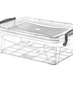 SA-350 Лоток-контейнер харчовий прям 1,2л Irak Plastic