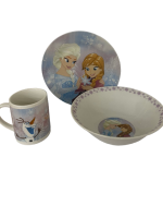 ТО-1 Набір дитячий "Мультик" фарфор 3в1"Крижане серце" Interos