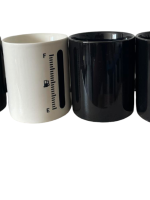 РОЗПРОДАЖ 2095 Кружка хамелеон циліндр в коробці 350мл кераміка Interos