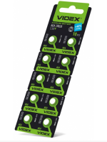 Батарейки Videx AG 4 (LR626) BLISTER CARD 10pcs