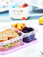 АК 546 Контейнер харч. 2-секц.(19х13,5х5см) AKAY