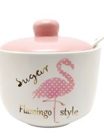 700-03-13 Цукорниця з ложкою 520мл "Фламінго" ST