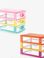 DW-110 Комод 3-ярус. (11*16,5*11,5см) Irak Plastik