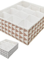 51170 Коробка-органайзер для зберігання білизни 12відд. 32*32*12 Stenson