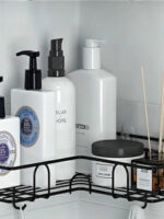 01322 Полиця кутова настінна 2 гач 26,5х26,5х9,5см Stenson