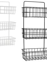 АКЦІЯ 01326 Полиця настінна 3-ярусна хром 25,5*10*51см STENSON