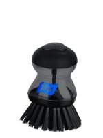 110S Щітка для посуду кругла з дозатором 8х10см