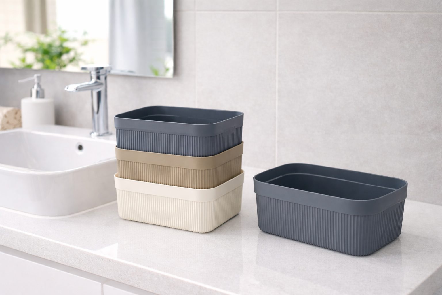 131 VC-135 Кошик з кришкою Alesta 3л мікс - Зображення 1