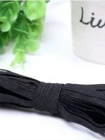 Резинка для білизни чорна 10м.7мм(10шт/уп)