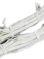 Резинка для білизни біла 10м.7мм