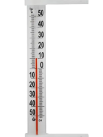87907 Термометр на вікно білий ТО 100