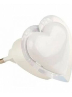 1087 Нічник "Серце"з вимикачем 220Вт