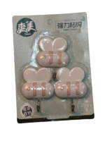 9978 Крючок на липучці Дівчинка 3в1