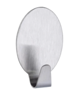 42081 Крючок метал. овал 2шт на липучці Польща