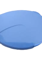 Сидіння для унітазу пластм. Польща блакитне