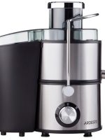 JEG-1000 Соковижималка 1000Вт, чаша 0,5л сріблясто-чорний Ardesto #