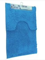 VZ2036 Коврик у ванну 2в1 50*80+50*40см блакитний Vezer