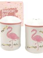 700-08-13 Набір для солі та перцю "Фламінго"  "S&T"