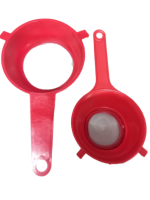 55385 Цідилка велика пластм. з нержавійкою сіткою (12х9х4)