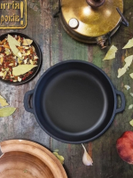 T2011Ук Сковорода чавунна лита 20*4см  "S&T"