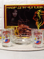 Набір для мужчин (попільничка+6стопок)