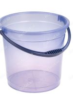 Відро12л прозоре фіолетове R plastic