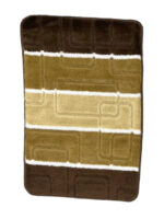 VZ2035 Коврик з тканини 40х60 коричневий Vezer