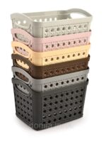 1172 Кошик Vintage без кришки 3,3л сірий