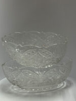 1802 Набір 2шт. ладья хрусталь