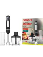 HBG-800BDWHCH Блендер 800Вт чаша-500мл чорно-сріблястий Ardesto #