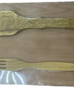 Набір 3в1 дерево доска+лопатка+вилка