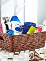 230 Кошик без кришки Ротанг 2,5л (25,5х20х9) коричневий IRAK