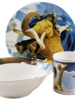 TO-29/ Набір фарф. дитячий 3-пр Льодовиковий період Interos