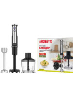 HBG-1000BCHP Блендер 1000Вт чаша-600мл чорно-сріблястий Ardesto #