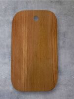 Доска дерево середня овал 37*21см