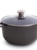 АD 3203 Каструля 3л з антиприг.  покрит. з скляною кришкою і метал. обідком ТАЛКо